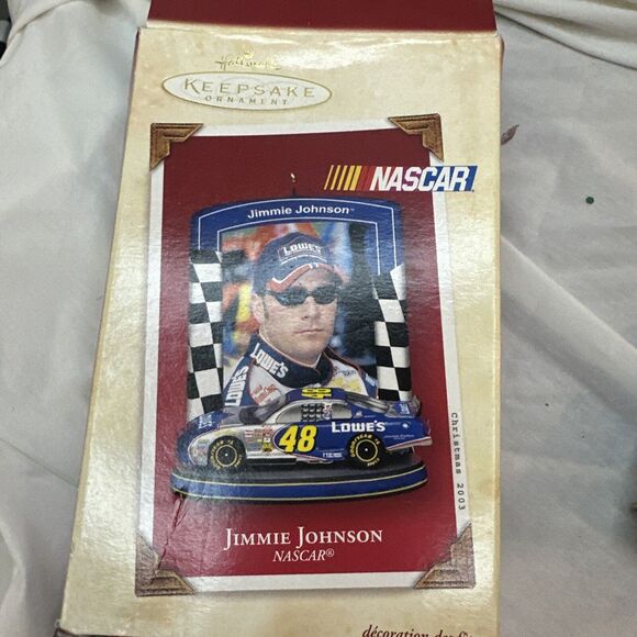 Hallmark Ornament: 2003 Jimmie Johnson | QXI8389 | NASCAR - Picture 3 of 3